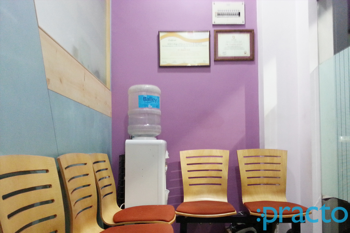 Waiting Area at Implant & Dental Art Clinic Karve Nagar Pune