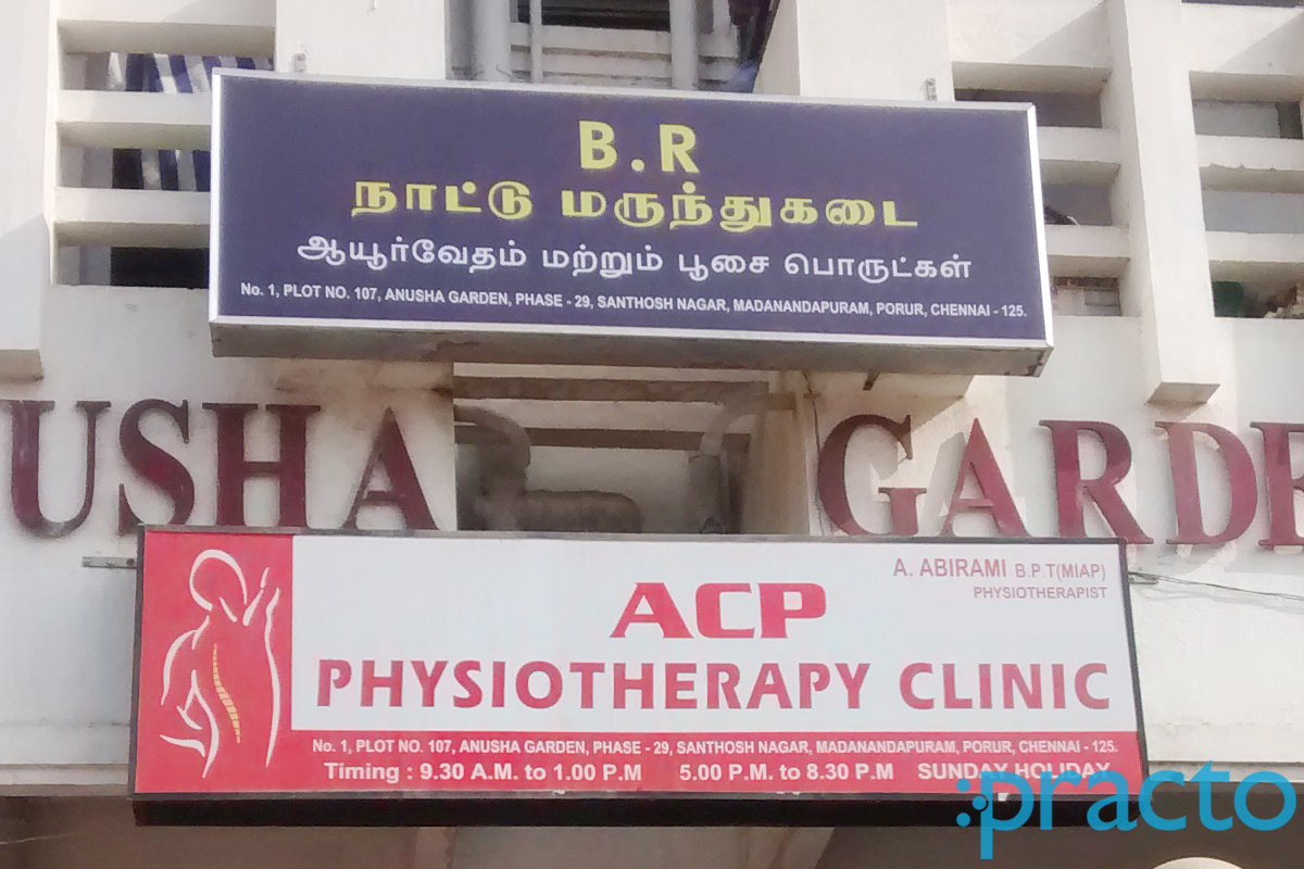 ACP Physiotherapist Clinic Porur Chennai
