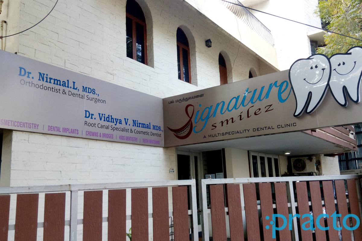 Entrance at Signature Smilez Anna Nagar Chennai