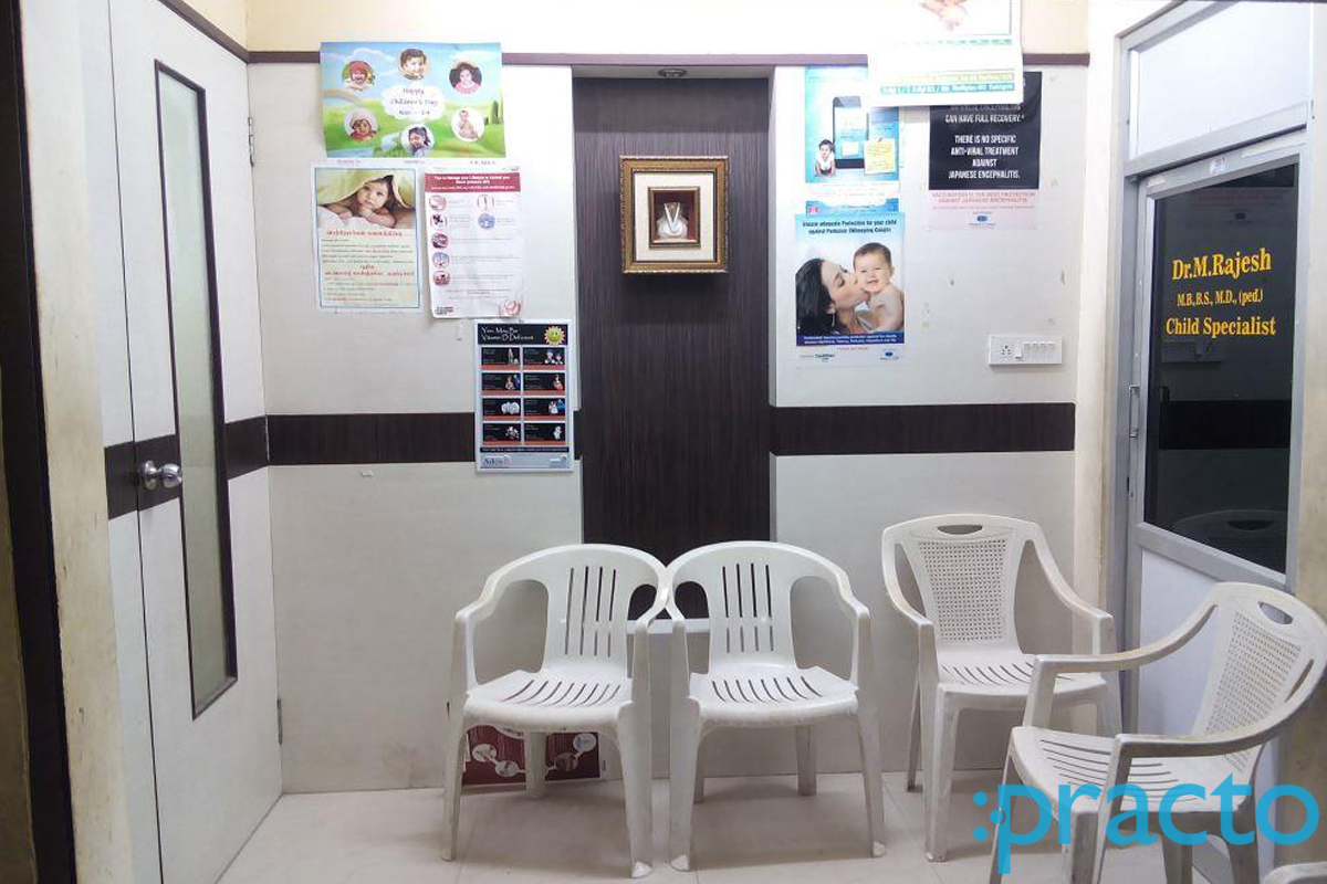 Waiting Area at Vijaya Clinic Velachery Chennai