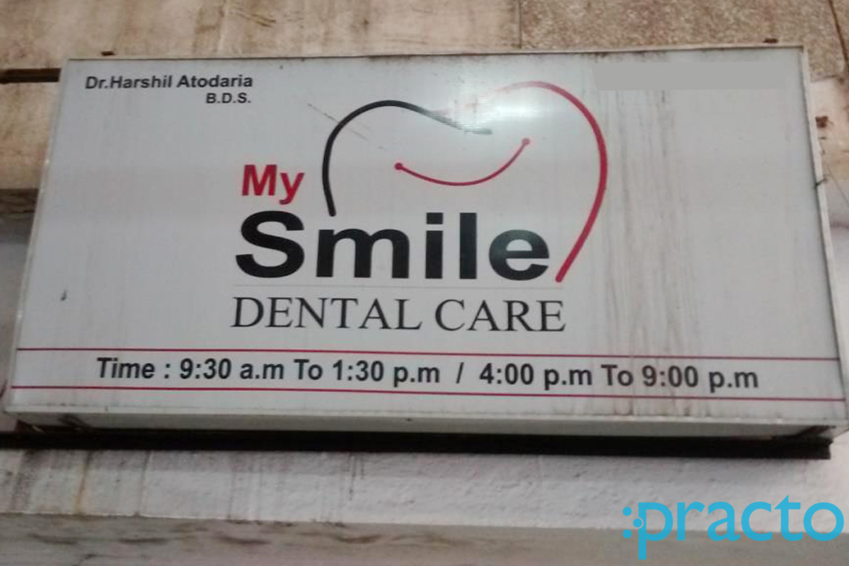 Entrance at My Smile Dental Care Nanpura Surat