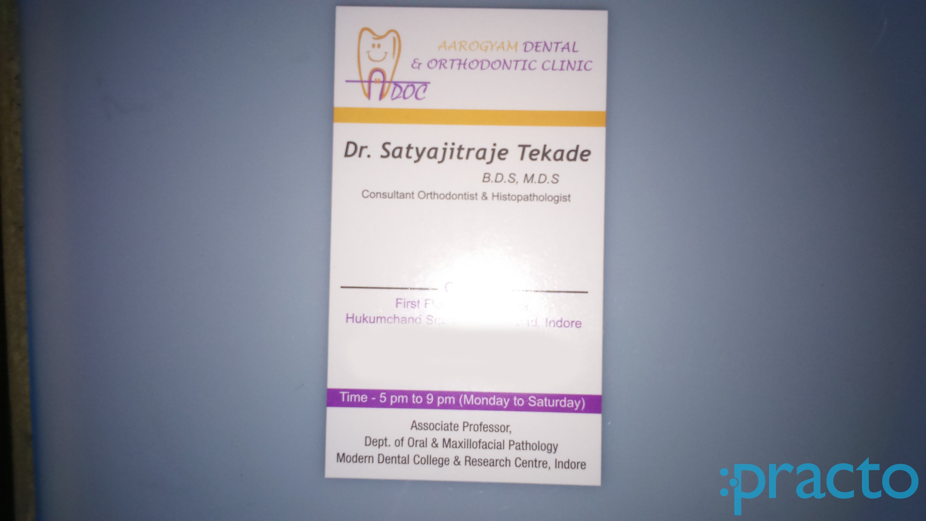Aarogyam Dental Clinic New Palasia Indore