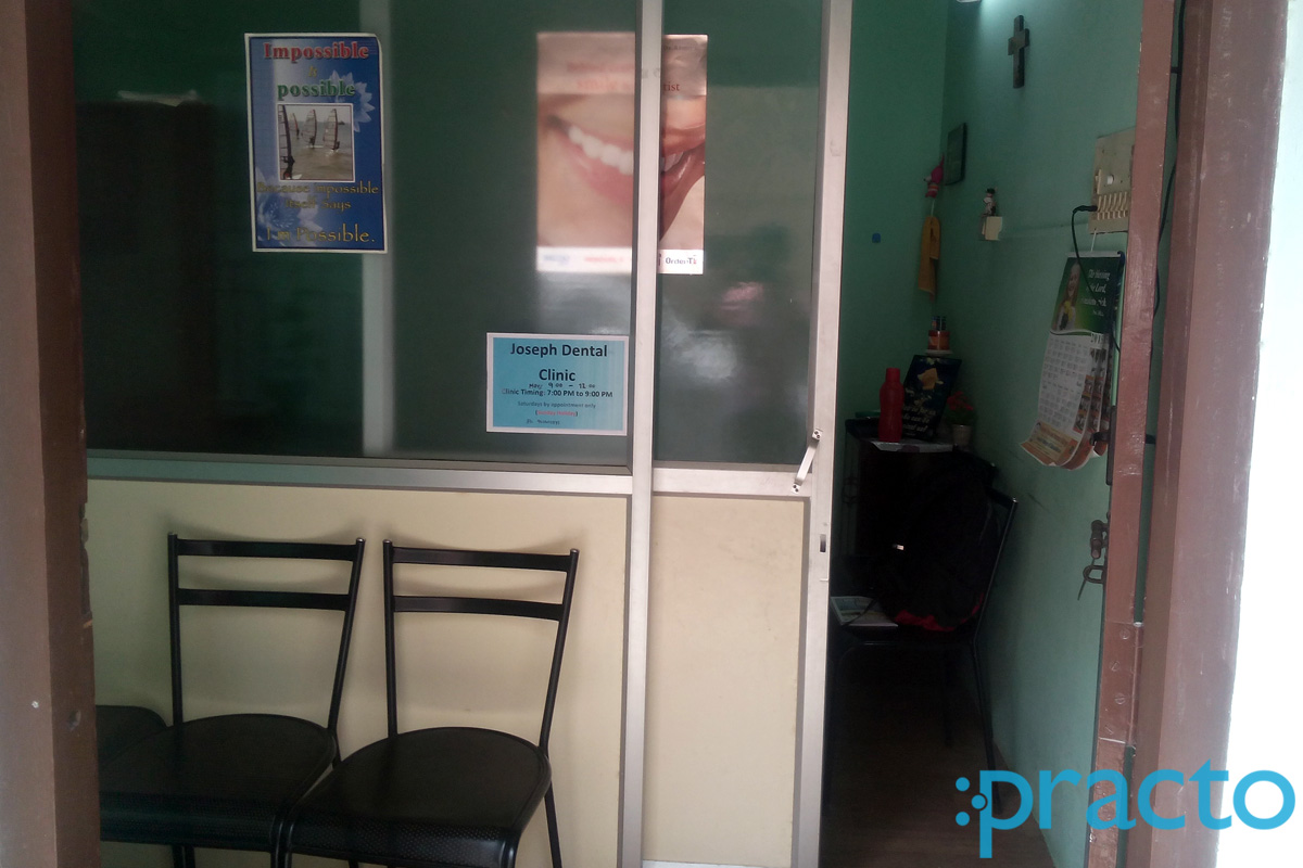 Waiting Area at Joseph Dental Clinic Kodambakkam Chennai
