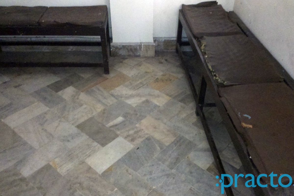 Waiting Area at Dr L.V. Raghava Rao's Clinic Maharani Peta Visakhapatnam