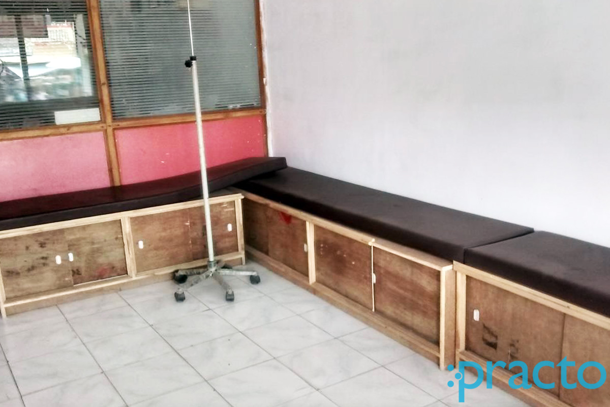 Waiting Area at Hare Krishna Clinic Pandesara Surat