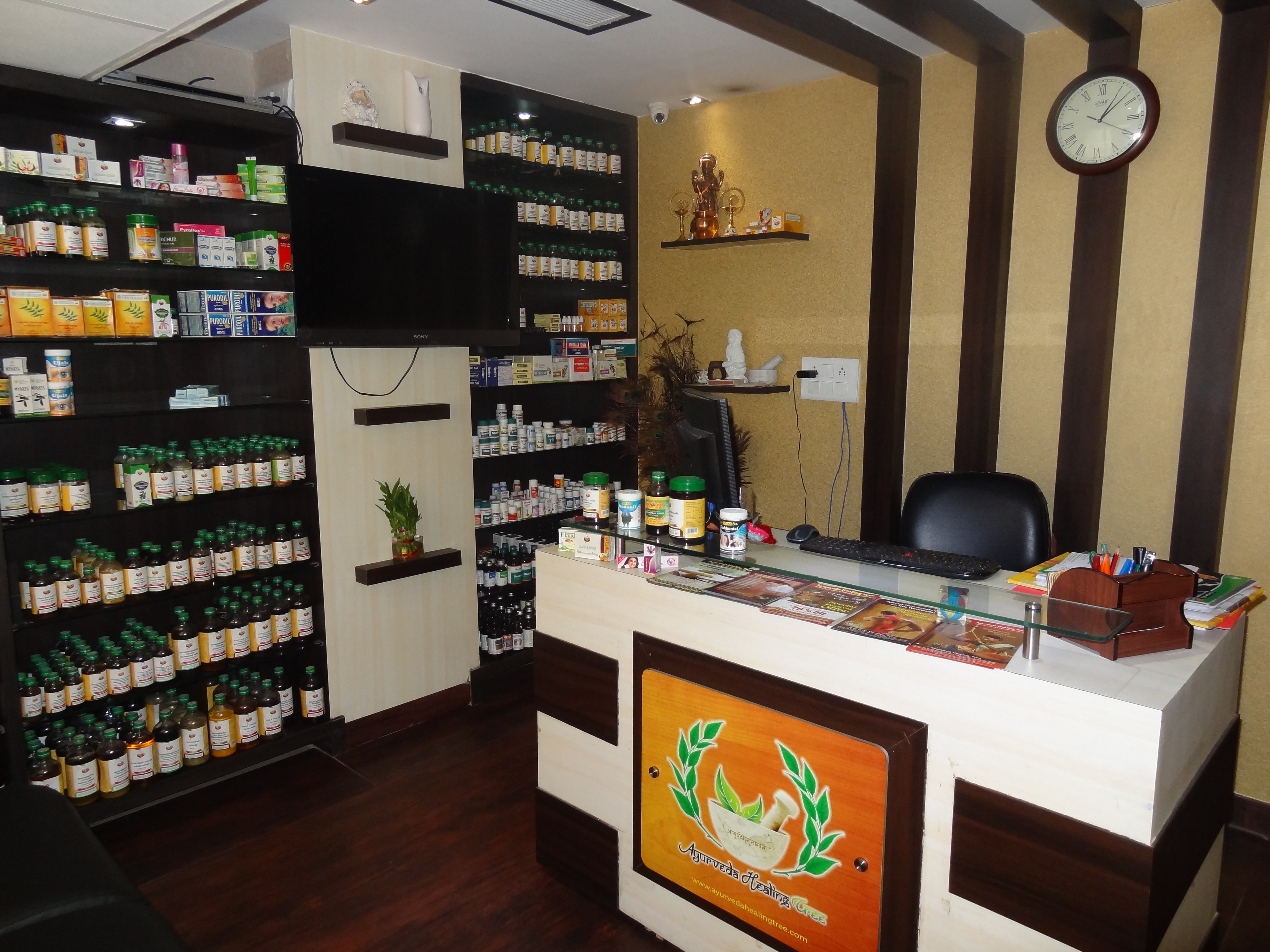 Reception at Ayurveda Healing Tree Zirakpur Chandigarh