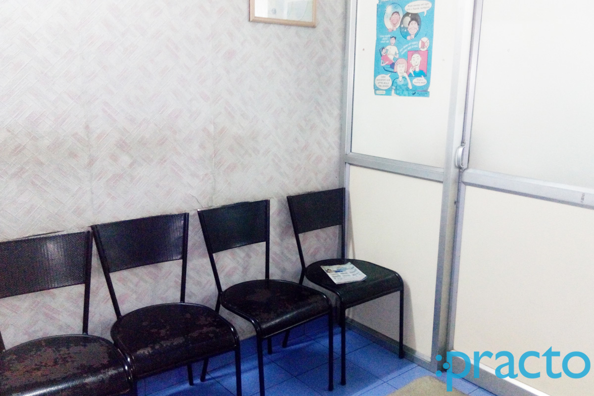 Waiting Area at Radha's Dental Clinic Broadway Chennai