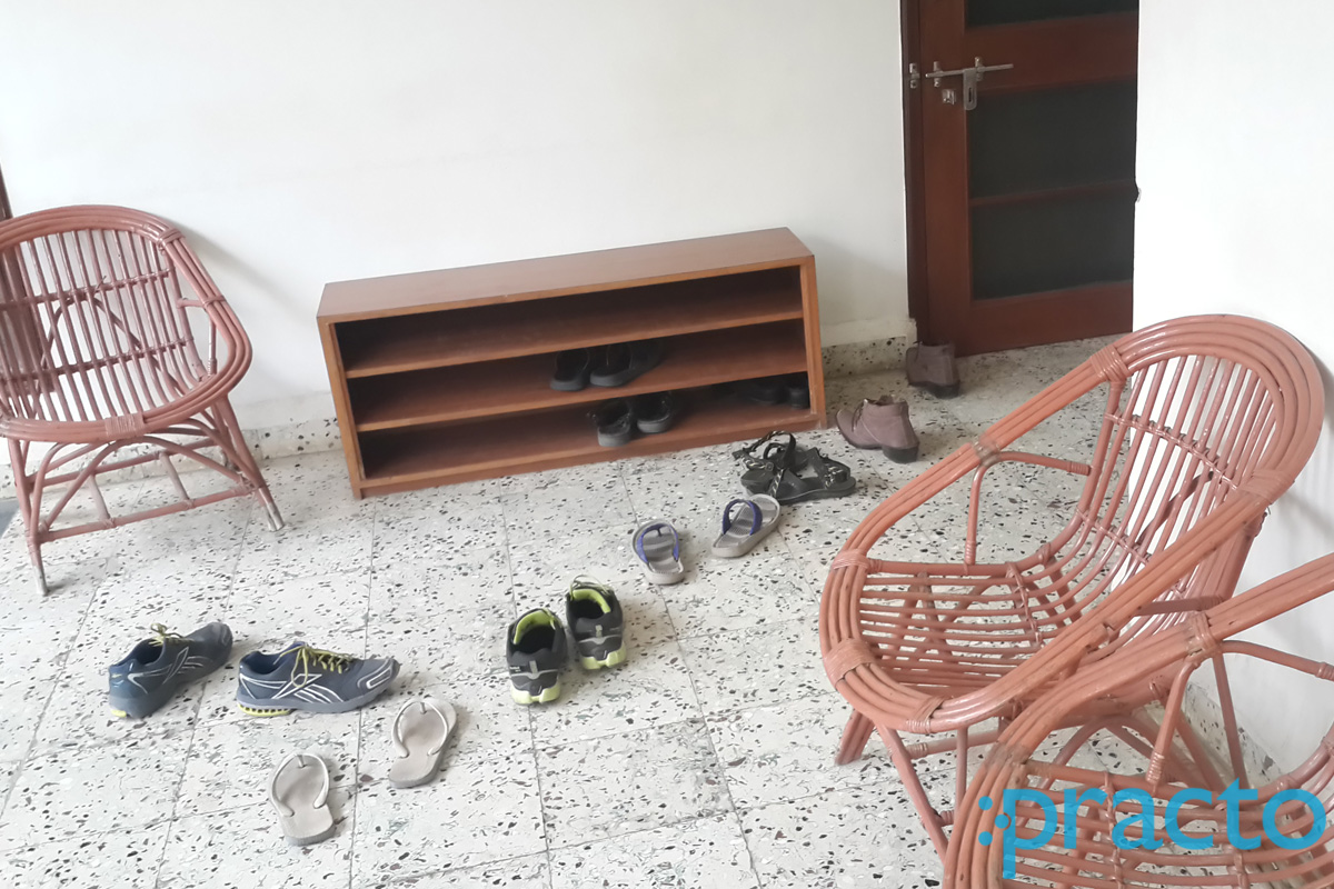 Waiting Area at Gupta Hand Surgery Centre Indra Puri Colony Indore
