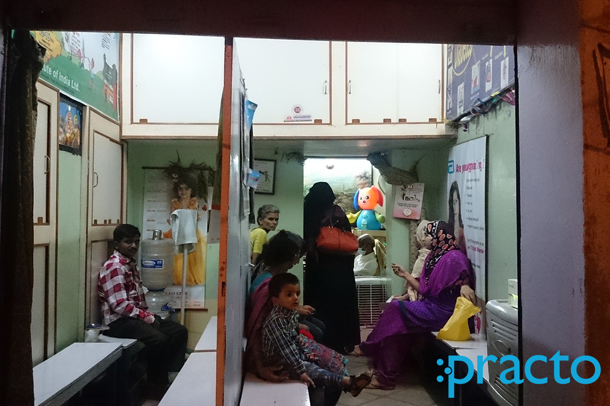 Waiting Area at Sri Raghavendra Clinic Malakpet Hyderabad