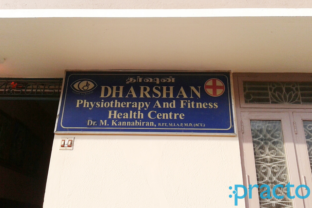Dharshan Physiotherapy & Fitness Health Center Royapuram Chennai
