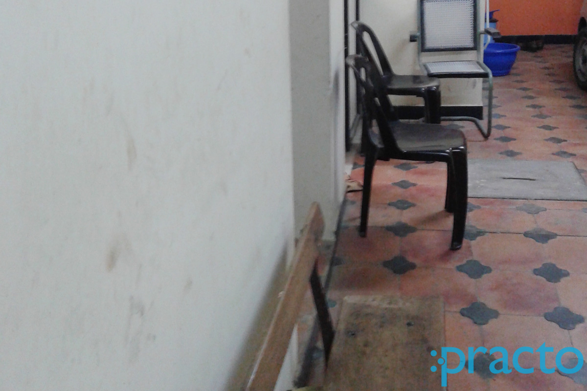 Waiting Area at S. S Clinic Triplicane Chennai