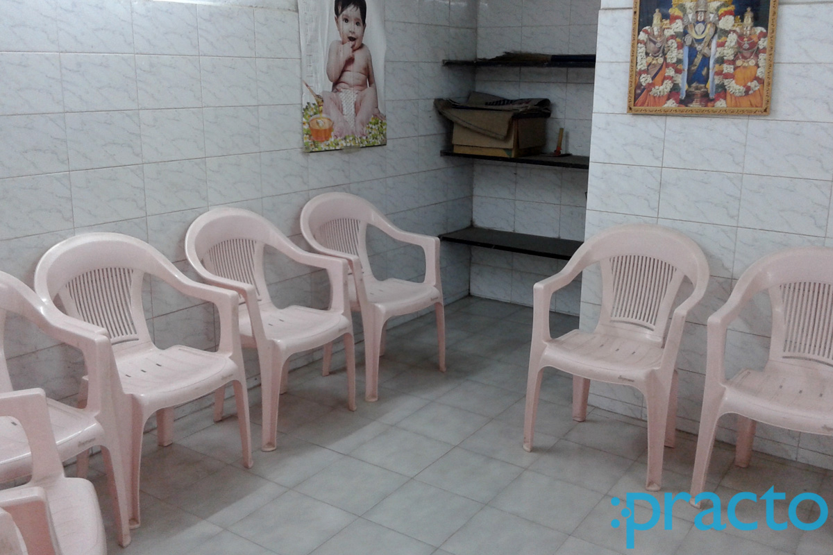 Waiting Area at Dr Rajaram Clinic Triplicane Chennai