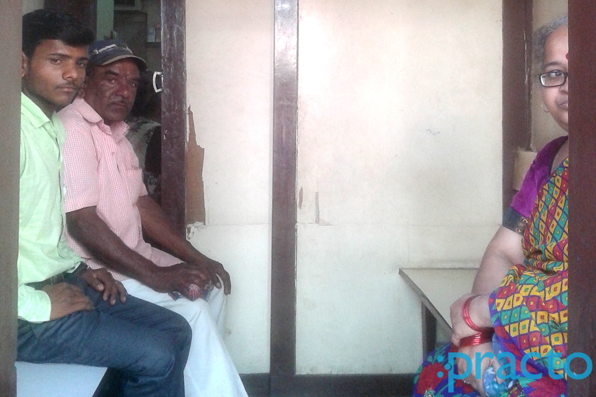 Waiting Area at Dr. Abbad Clinic Nehru Nagar Nashik
