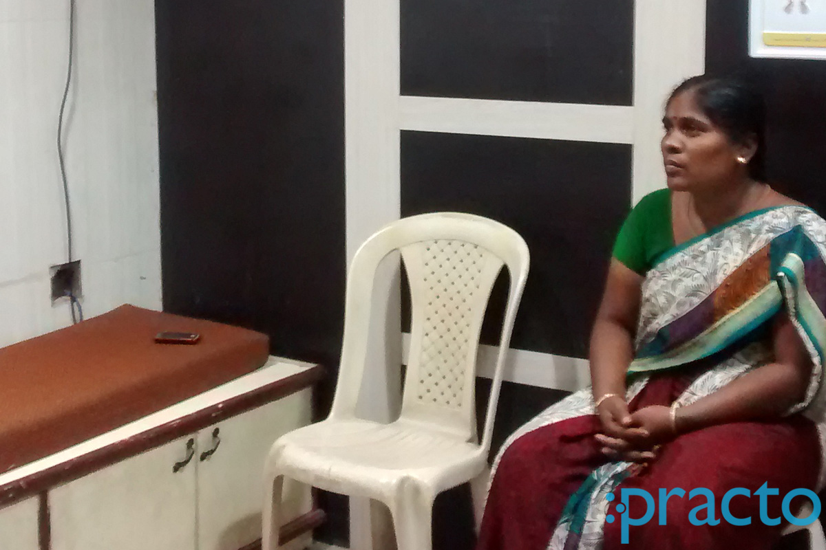 Waiting Area at Ortho Care Clinic Vepery Chennai