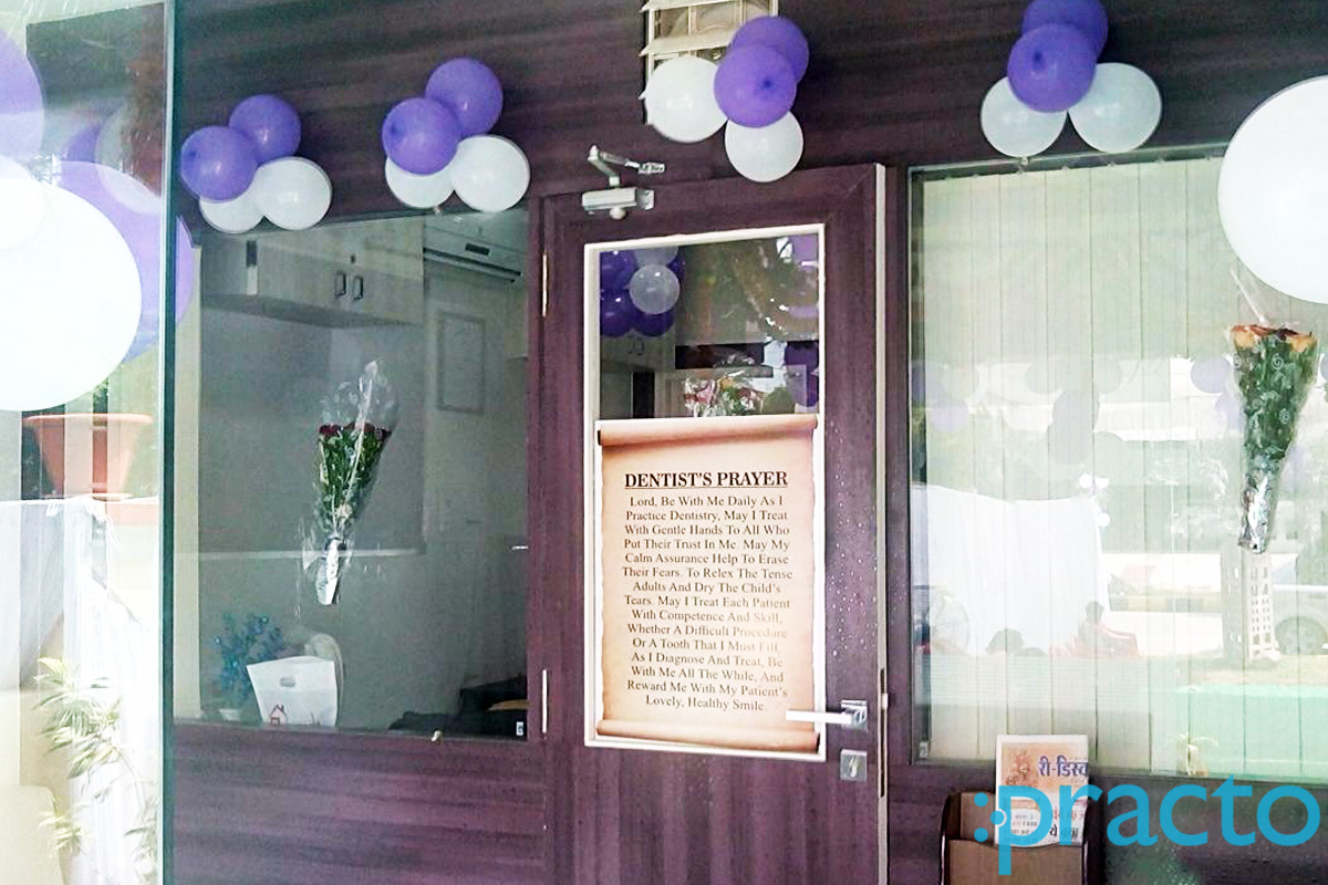 Entrance at Sankalp Dental Aesthetic Clinic Vijay Nagar Indore