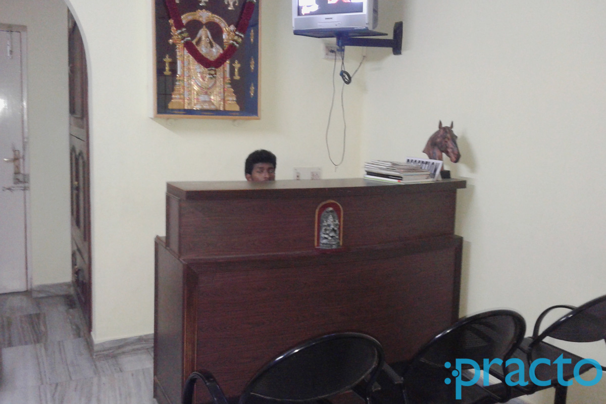Reception at Dr Ravi ENT Clinic Ayanavaram Chennai
