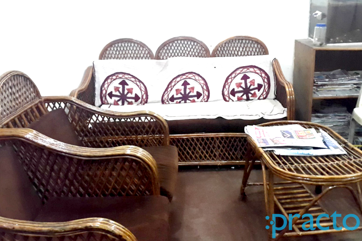 Waiting Area at Dr. Raja Babu's Dental Clinic Chikkadpally Hyderabad