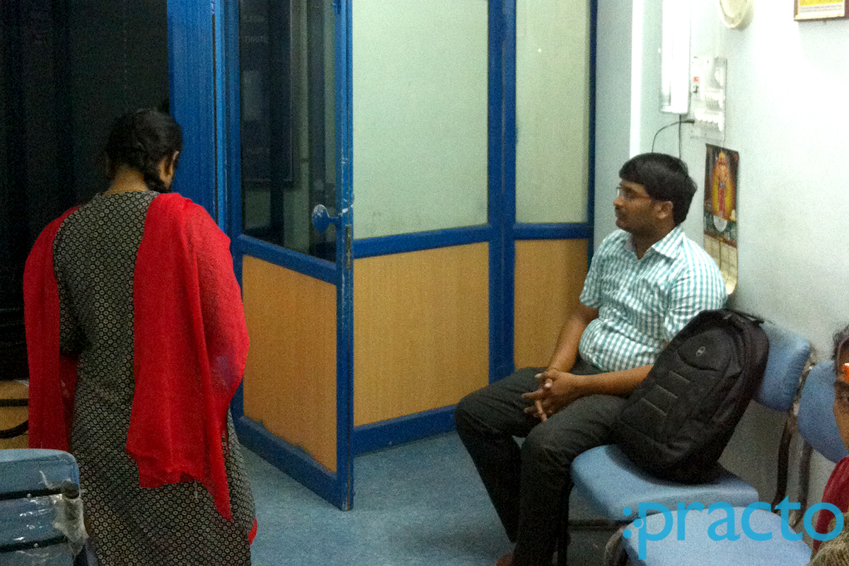 Waiting Area at Aishwarya Physiotherapy Clinic Madinaguda Hyderabad