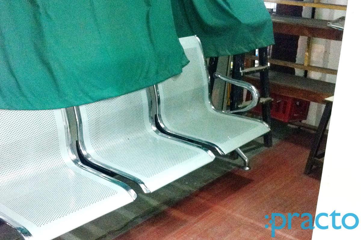 Waiting Area at Om Sai Poly Clinic Vengal Rao Nagar Hyderabad