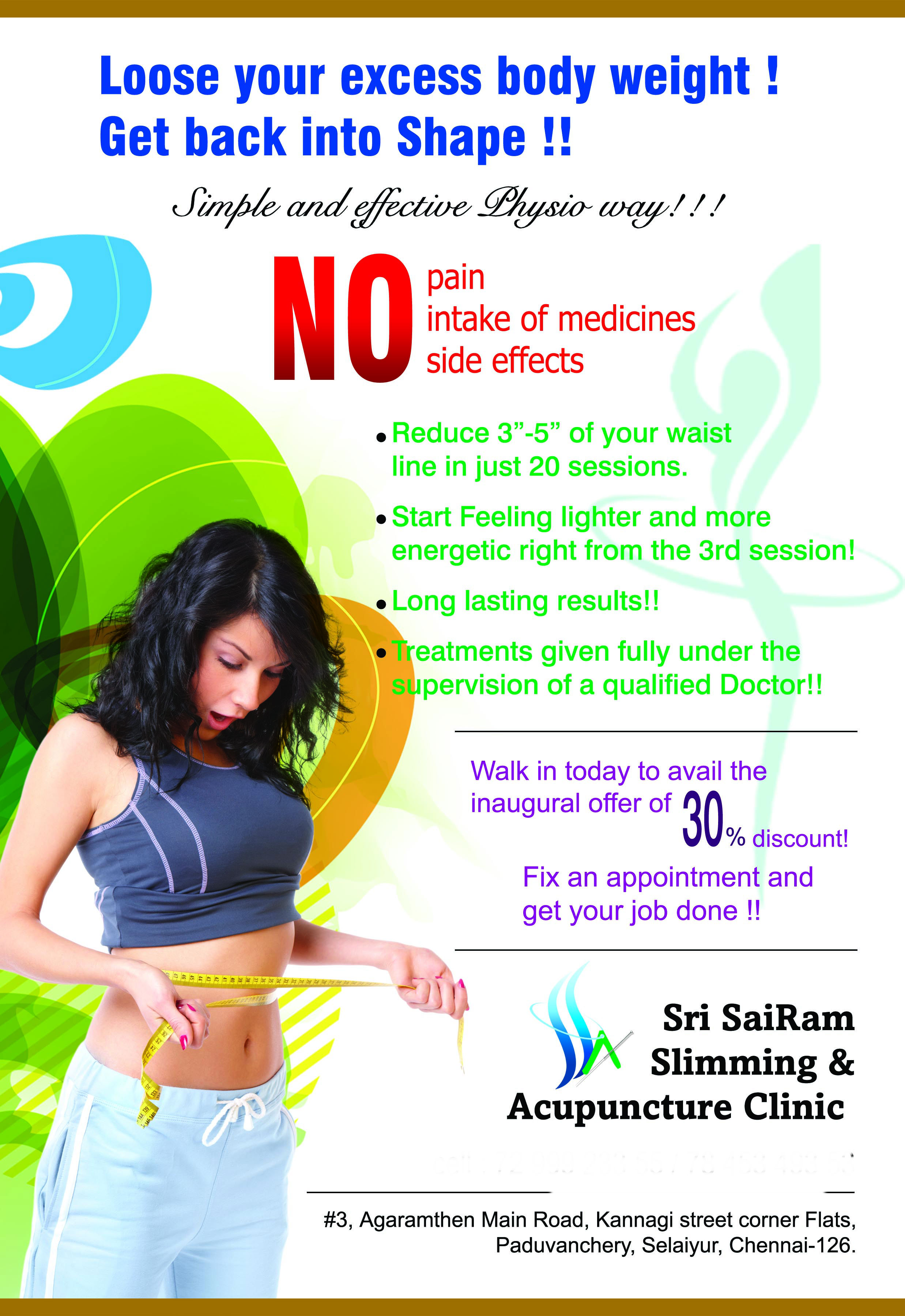 OPD/Ward at Sri Sai Ram Slimming & Acupuncture Clinic Selaiyur Chennai