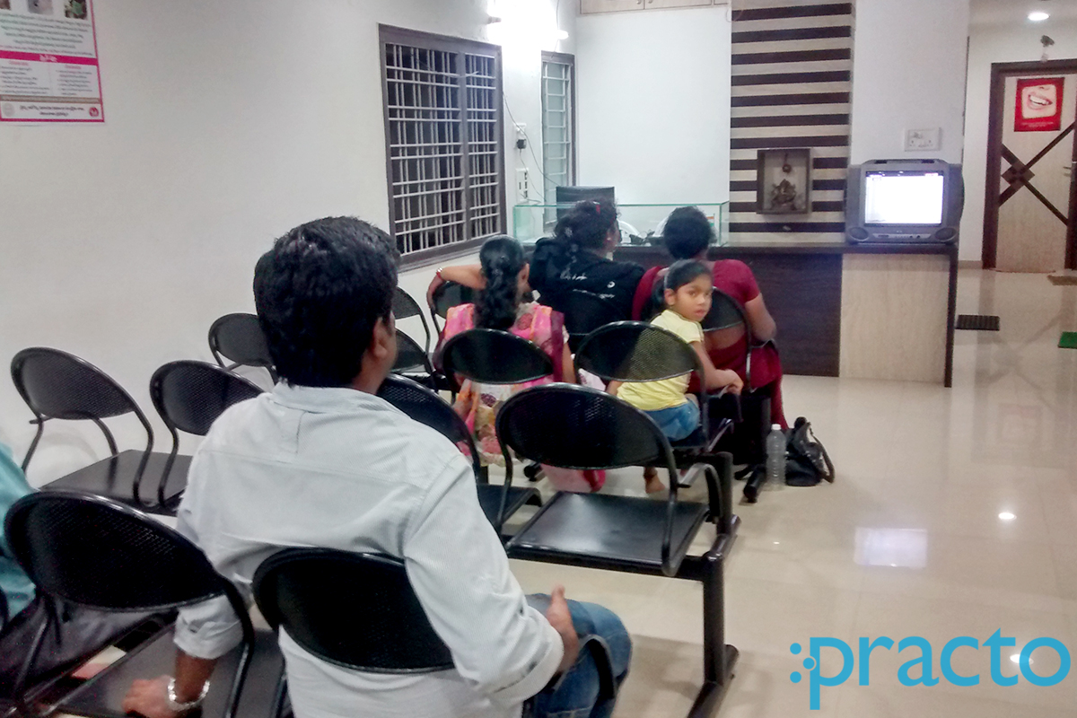 Waiting Area at Himaja Dental Clinic KPHB Hyderabad