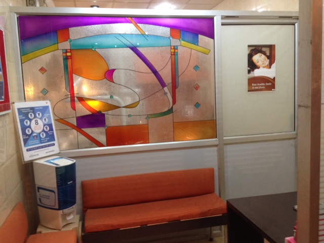 Reception at Perfect Smile Dental Clinic Old Raj Nagar Ghaziabad