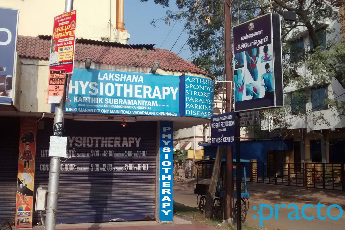 Entrance at Lakshna Physiotheraphy & Rehabilitation Centre Vadapalani Chennai