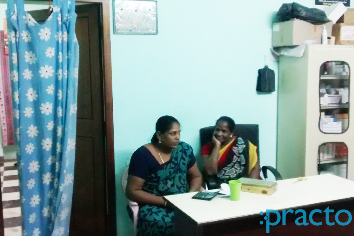 Reception at Shruti Clinic Tondiarpet Chennai