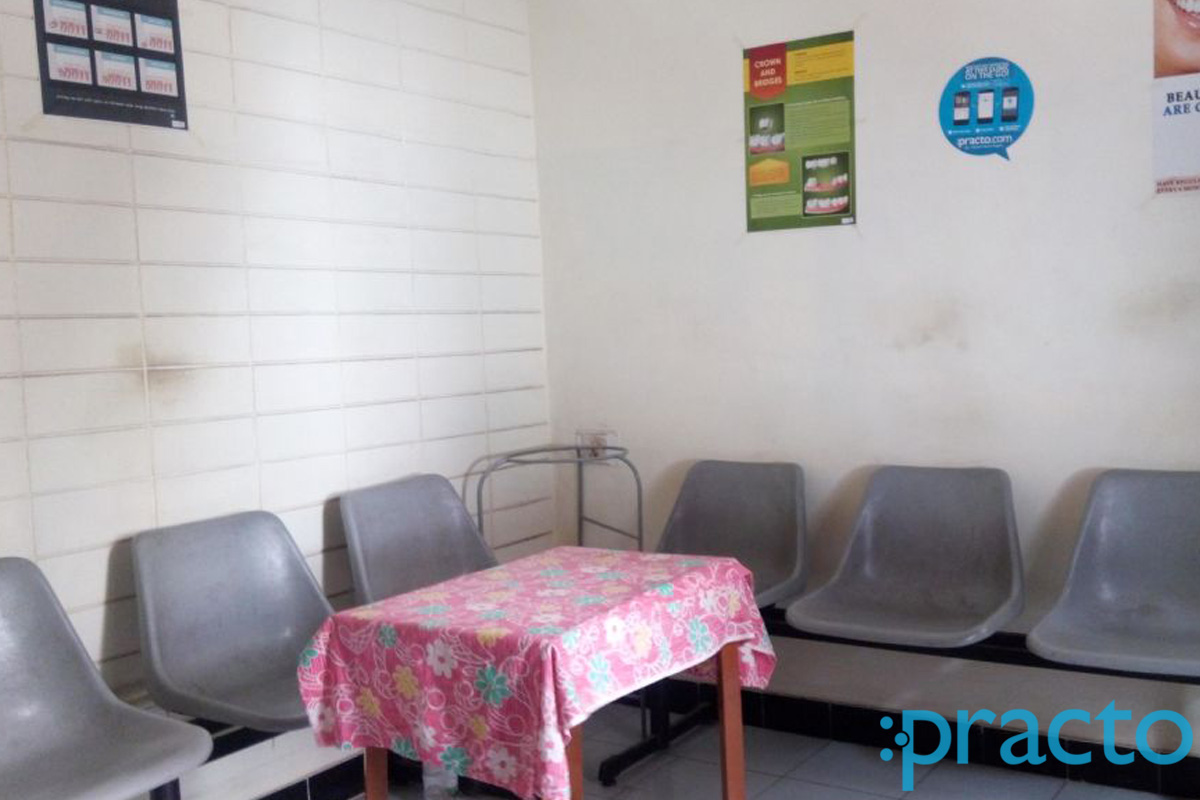 Reception at Mahaveer Dental Care Sowcarpet Chennai