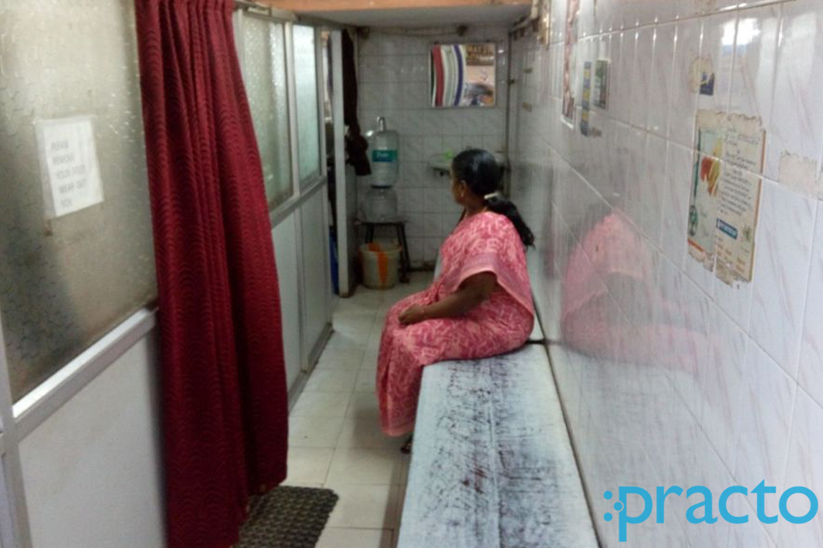 Waiting Area at GT Clinic Sowcarpet Chennai