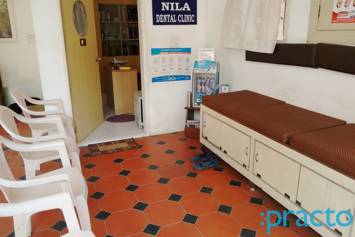 Waiting Area at Nila Dental Clinic Kotturpuram Chennai