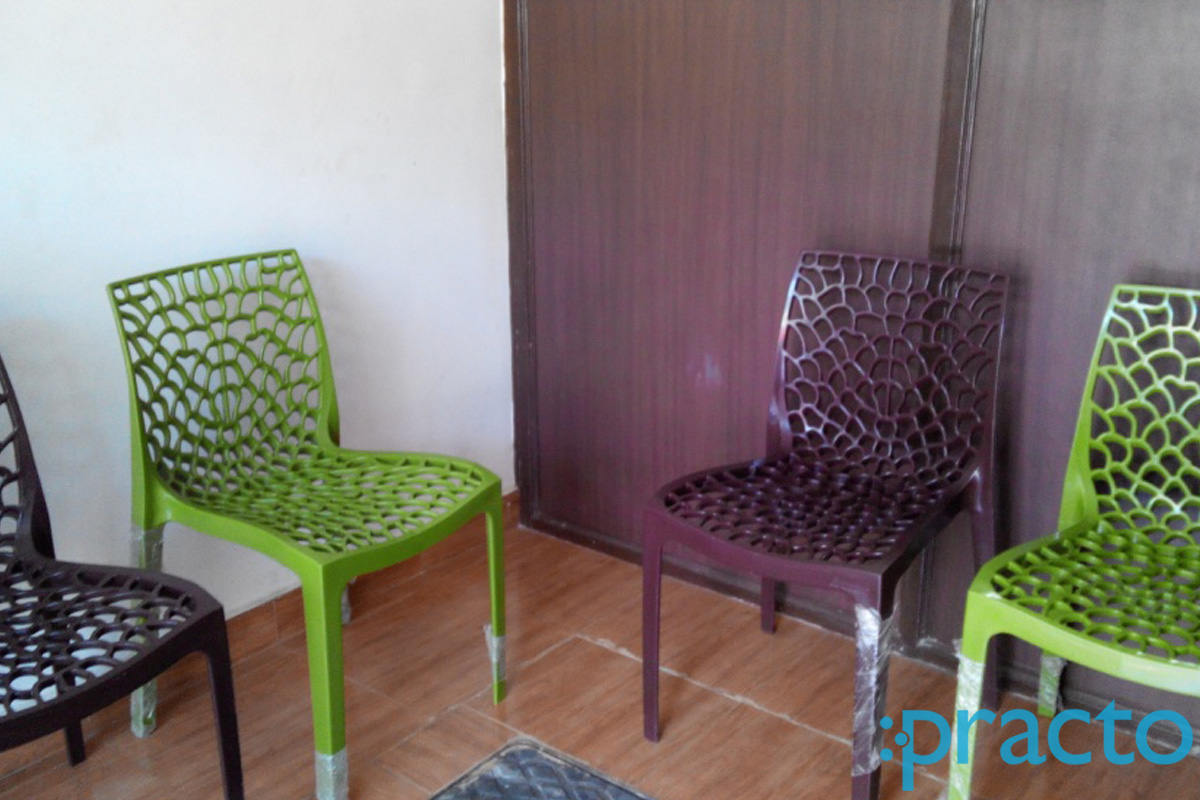 Waiting Area at Kans Dental Care Besant Nagar Chennai