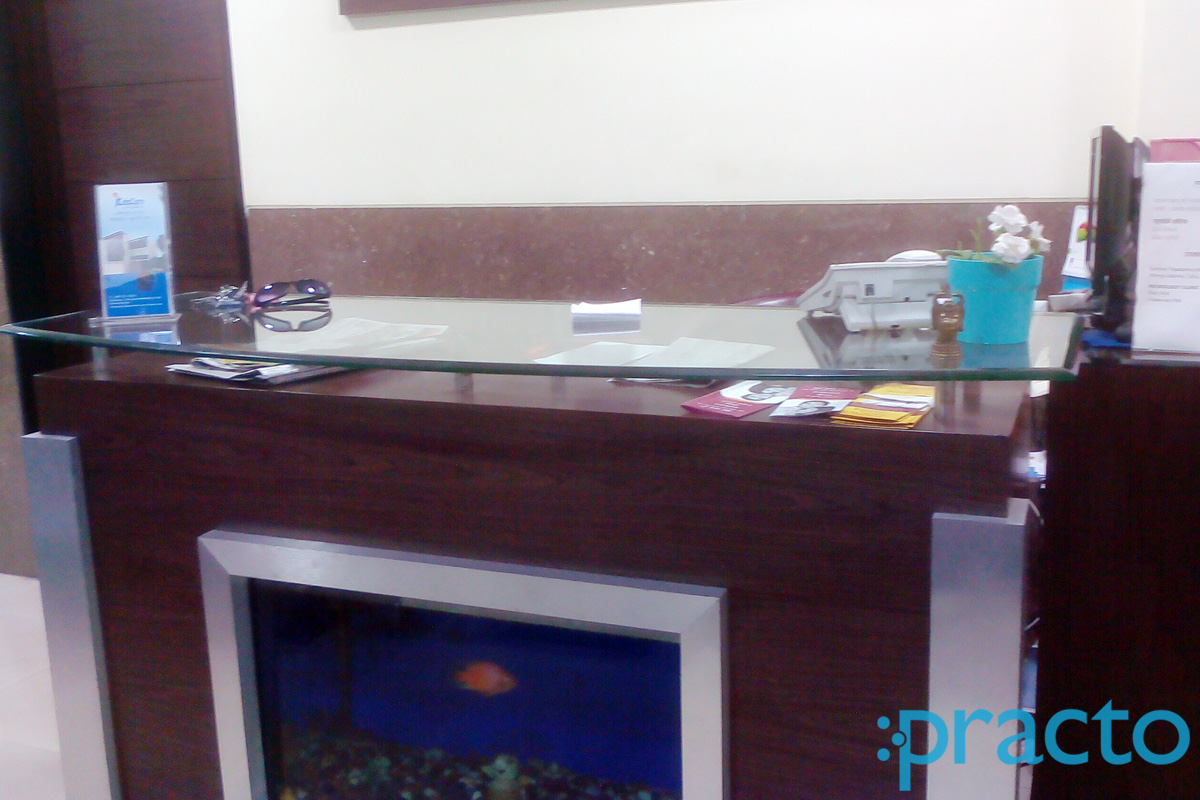 Reception at Kids Care Children's Clinic & Paediatric Neurology Centre Station Road Raipur