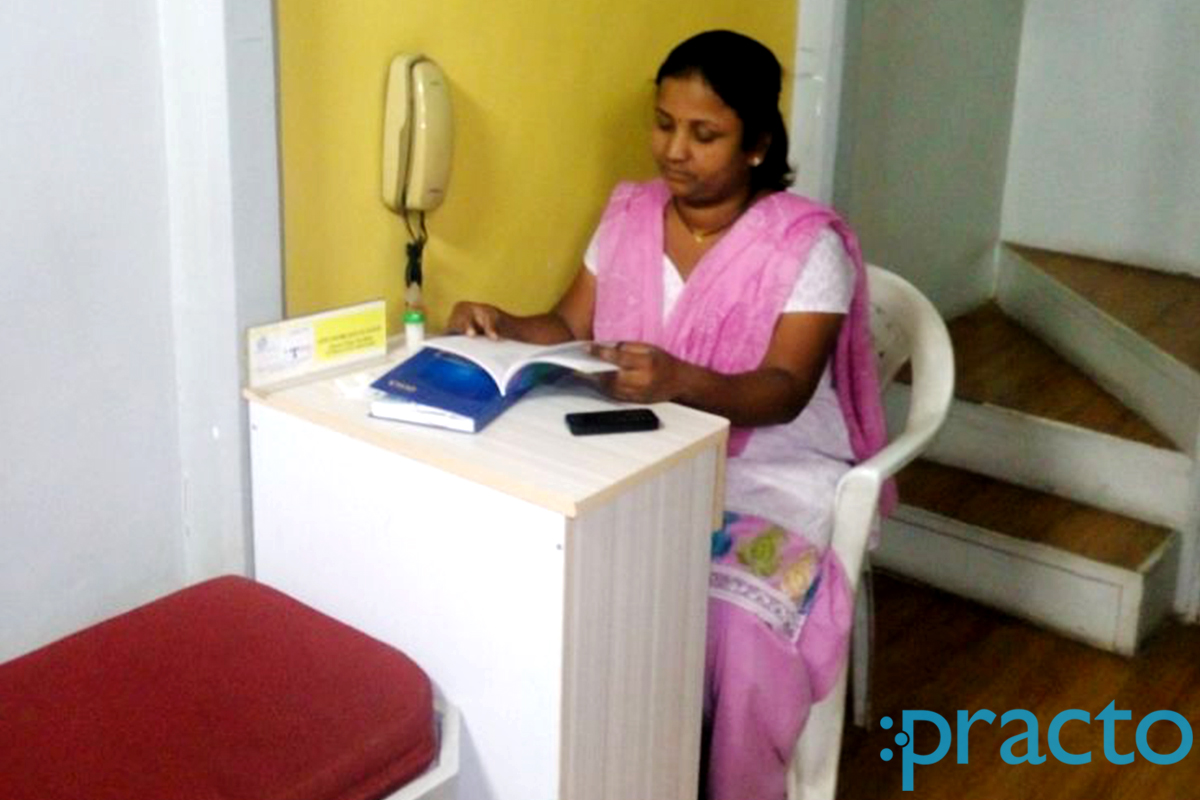 Reception at Dr Tulpule's Homeopathy Clinic Paud Road Pune