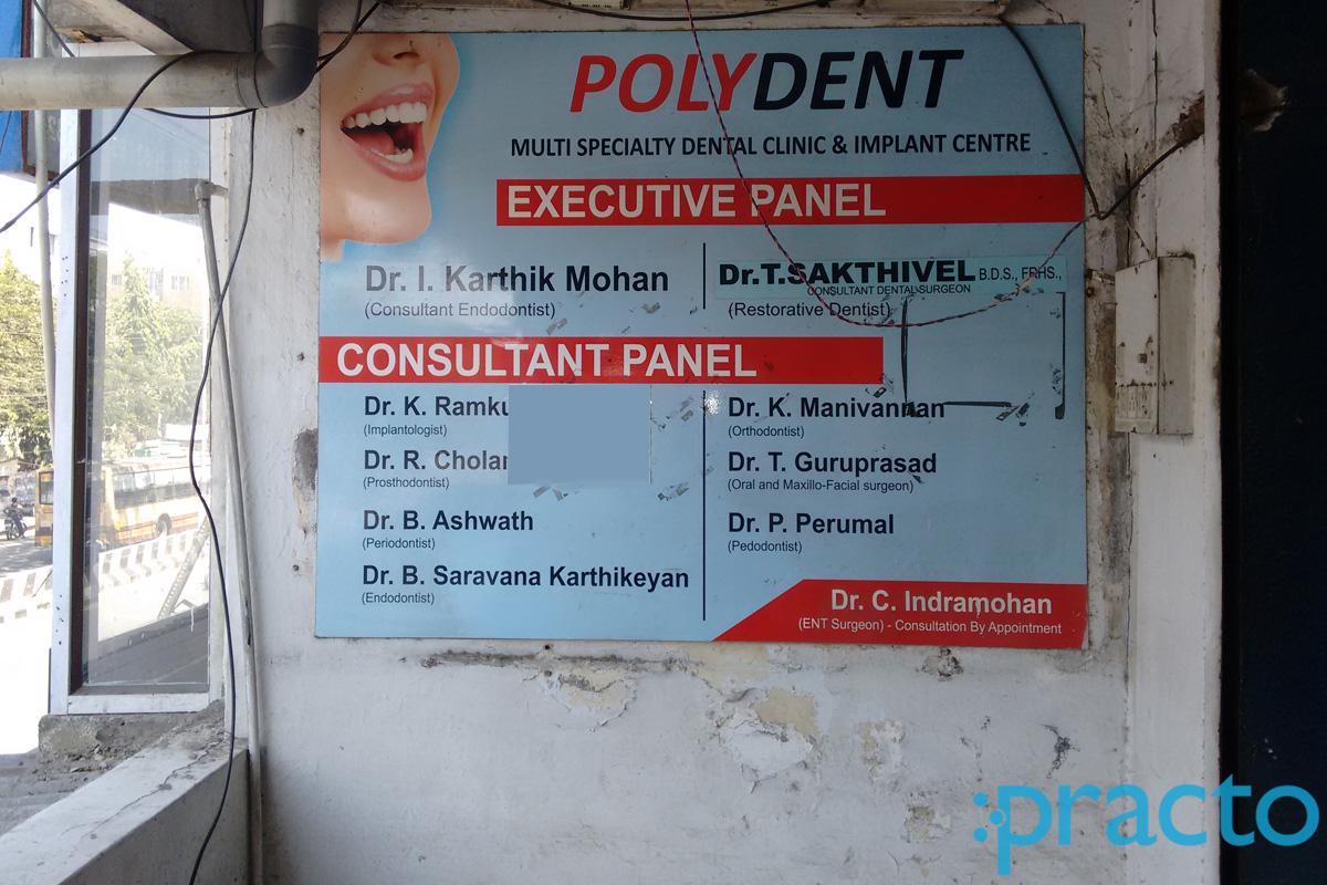 Entrance at Polydent Multispeciality Dental Clinic&Implant Centre Thiruvanmiyur Chennai