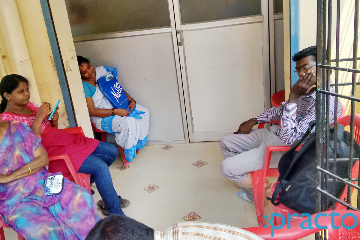 Waiting Area at Sakthi Clinic Kottivakkam Chennai