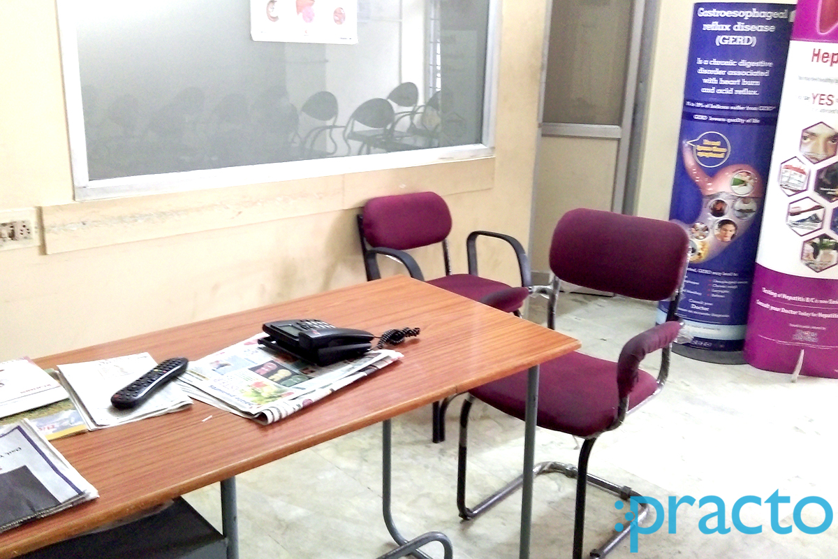 Reception at Gastro And Liver Clinic King Koti Hyderabad