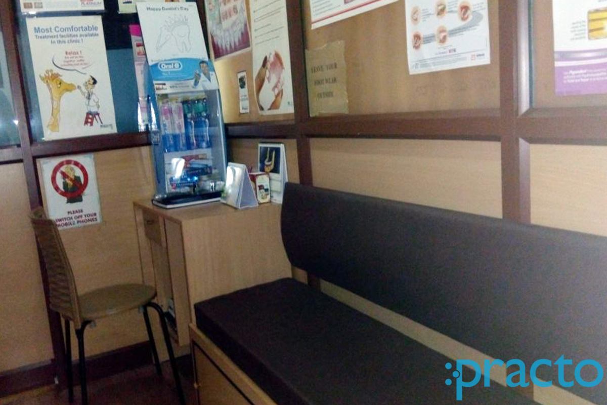 Waiting Area at Dental implants Clinic(Sudha Dental Clinic) Arumbakkam Chennai