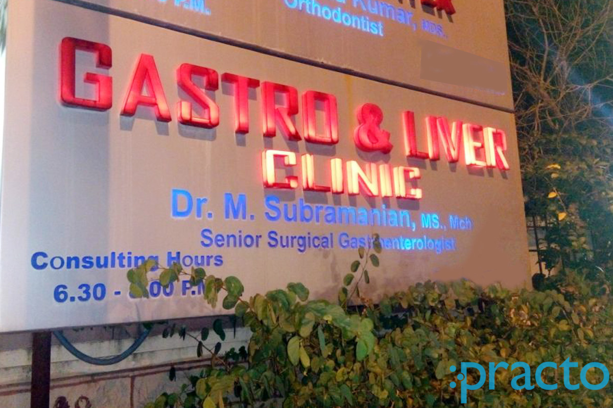 Entrance at Gastro & Liver Clinic Anna Nagar Chennai