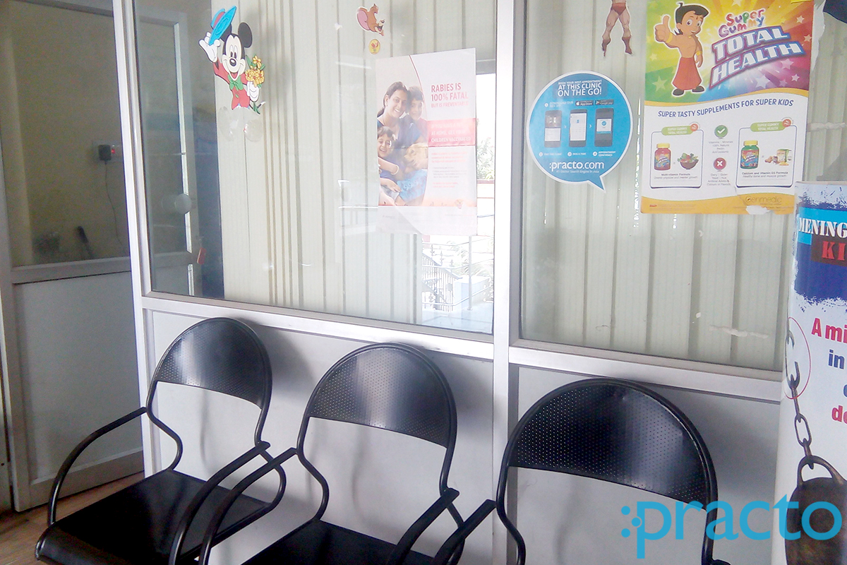 Waiting Area at Sai Children Care Vanasthalipuram Hyderabad