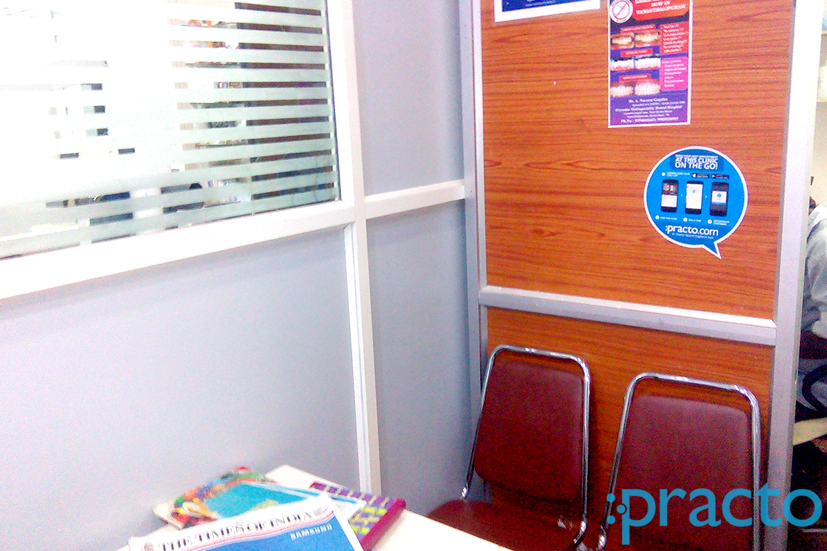 Waiting Area at Priyanka Dental Clinic Vanasthalipuram Hyderabad