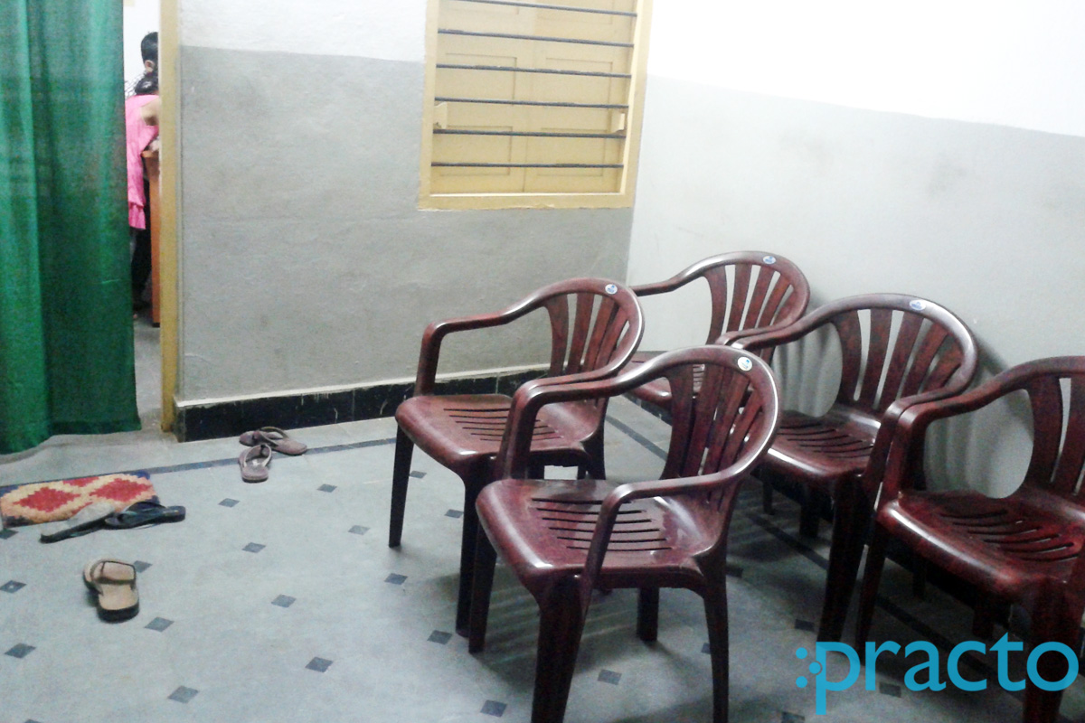 Waiting Area at Bharat Nagar Clinic Moosapet Hyderabad