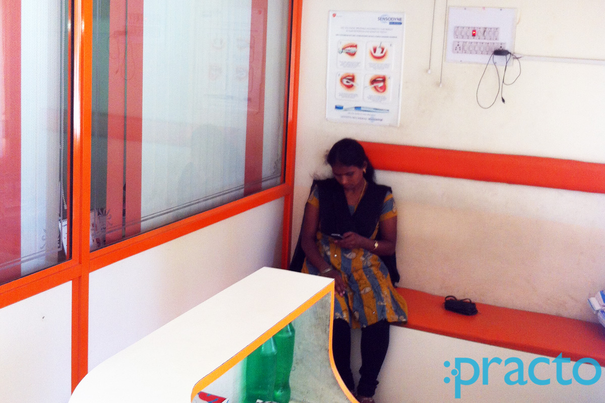 Waiting Area at Shine Dentistry Chanda Nagar Hyderabad