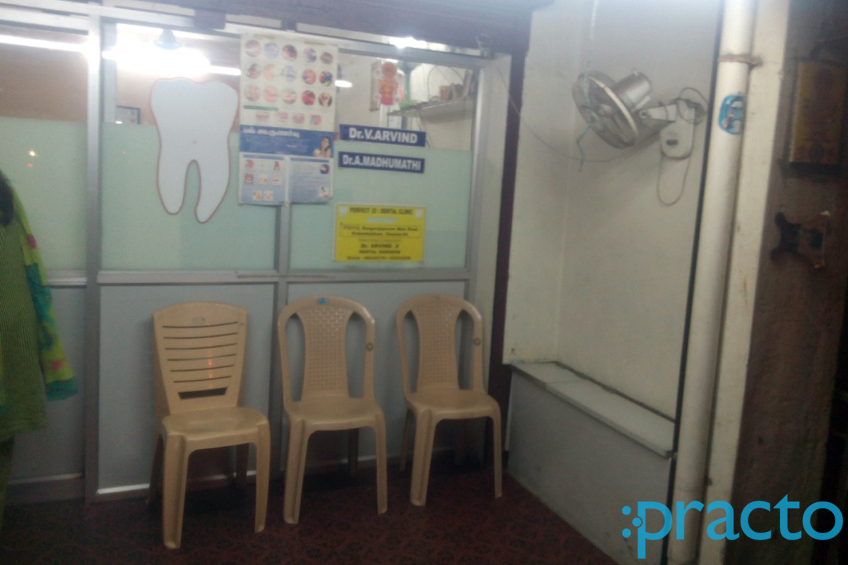Waiting Area at Perfect 32 Dental Clinic Kodambakkam Chennai