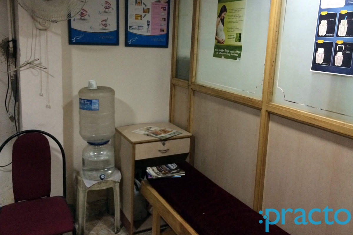 Waiting Area at Vani Dental Care Virugambakkam Chennai