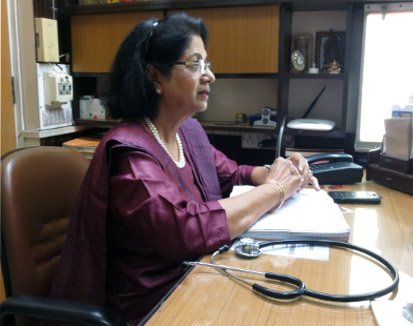 OPD/Ward at Dr. Kusum Agarwal's Homeopathic Clinic Matunga Mumbai