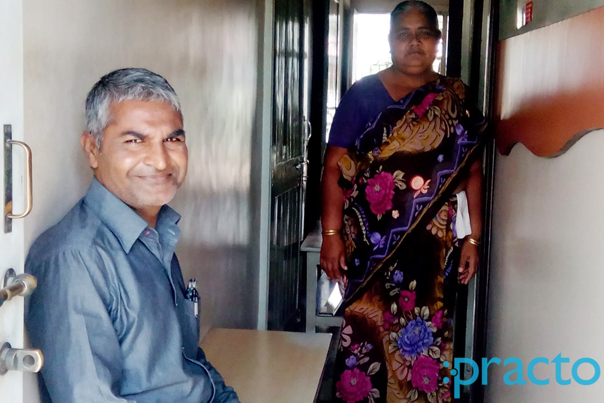 Waiting Area at Dr. Hiren B Shah Karelibaug Vadodara