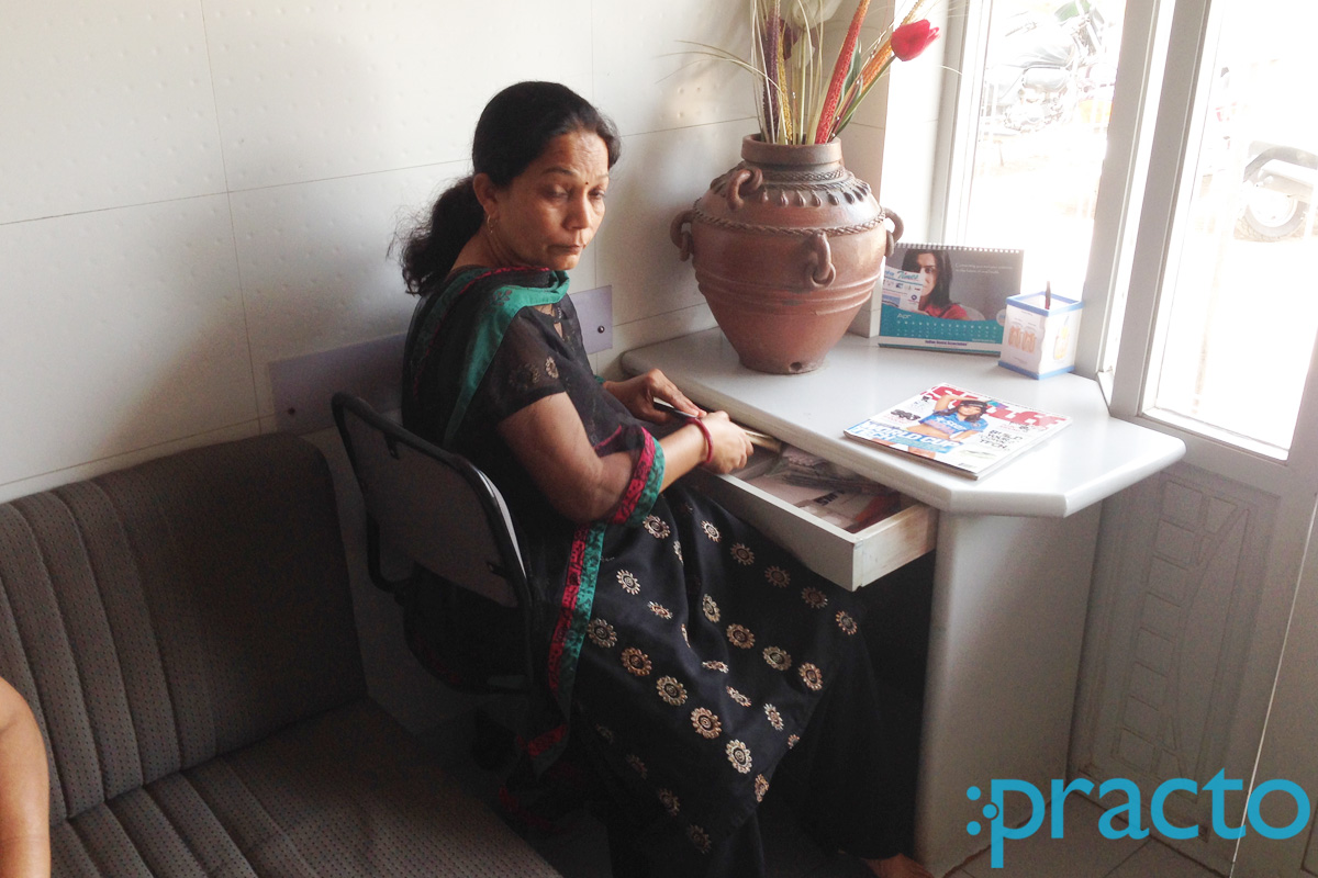 Reception at Nira Dental Clinic Gorwa Vadodara