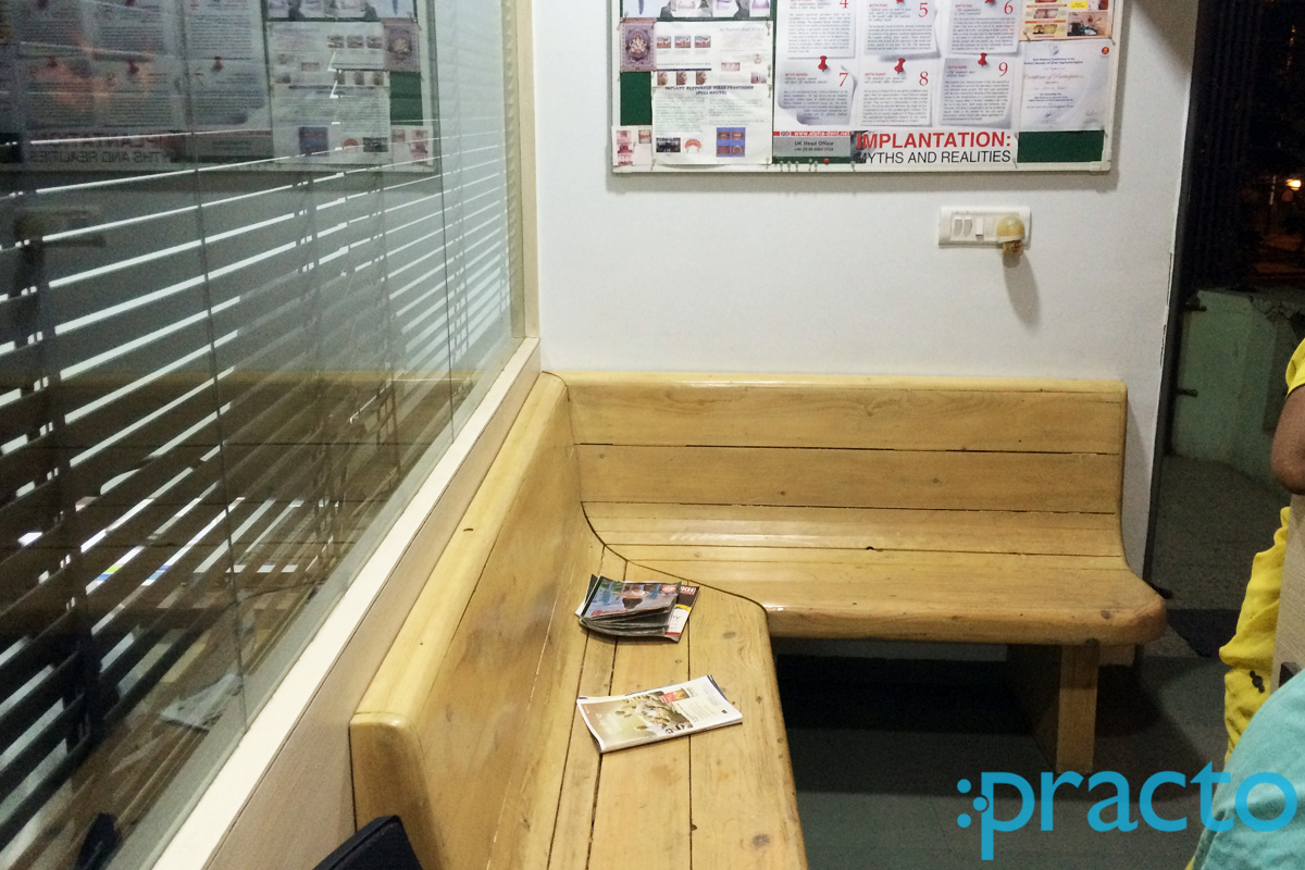 Waiting Area at Doshi Dental Clinic & Implant Laser Centre Karelibaug Vadodara