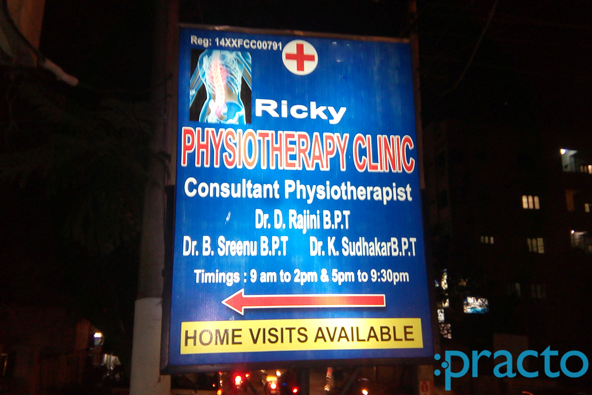 Entrance at Ricky Physiotharapy Clinic Kothapet Hyderabad